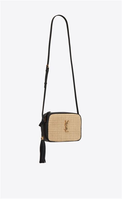 ysl sac raphia